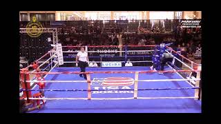 USA boxing national junior Olympic.. semi finals bout