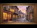 Charming French Village Street | Luxury 4K Frame TV Art