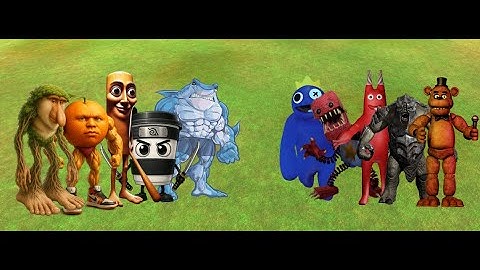 Brainrot Animals vs Creepy Monsters - Animal Revolt Battle Simulator