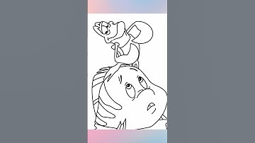 Drawing Sebastian & Flounder in Procreate (Timelapse)