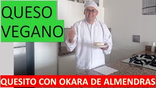 COMO HACER QUESO VEGANO CON OKARA DE ALMENDRAS (RESIDUO DE LA LECHE DE ALMENDRAS)