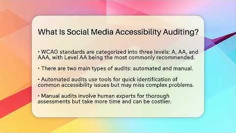 What Is Social Media Accessibility Auditing? - Everyday-Networking