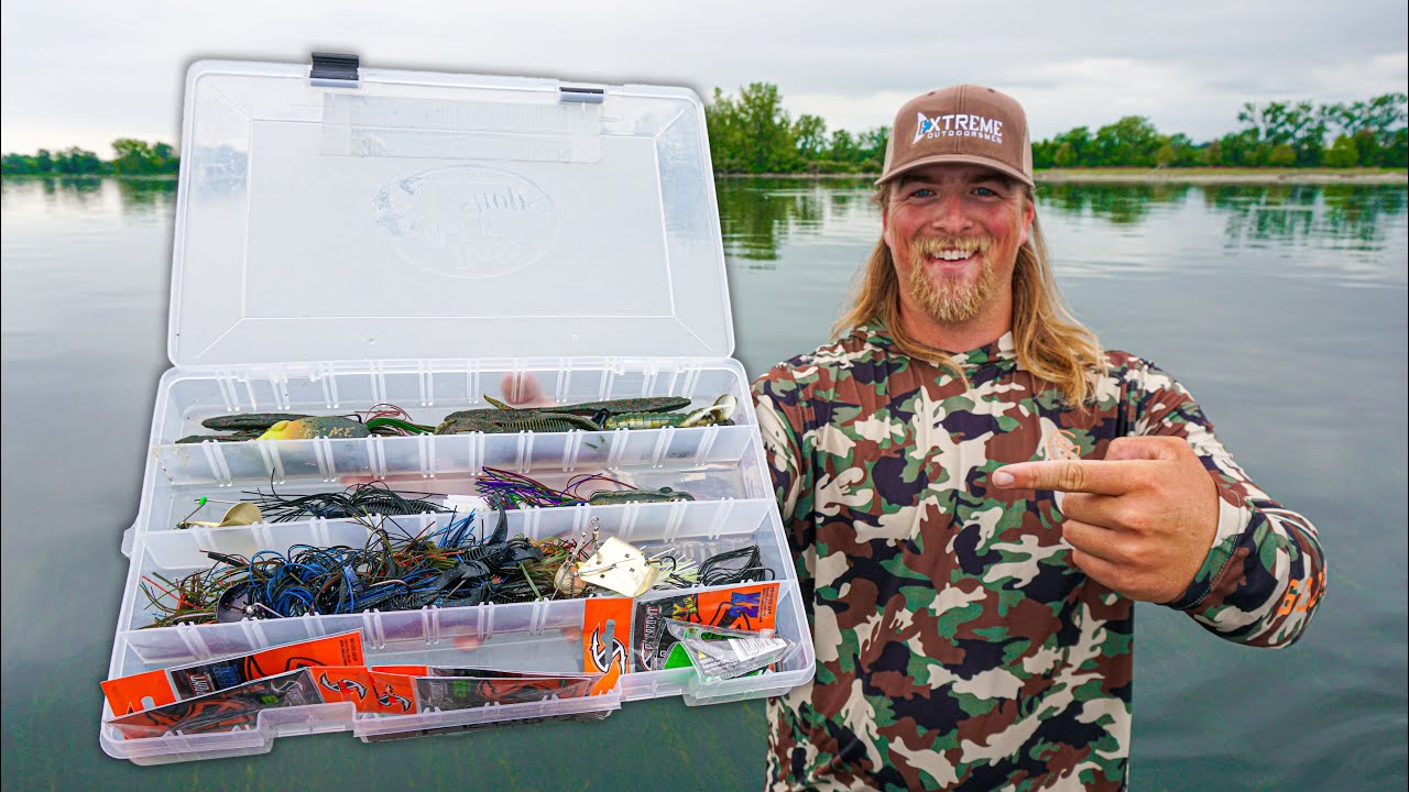 I Built And Went Fishing With A SUMMER Tackle Box! 