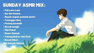 (3D Audio) ASMR Keributan Hari Minggu 1 jam relaxing