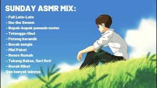 (3D Audio) ASMR Keributan Hari Minggu 1 jam relaxing