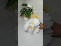 DIY Paper Flower Bouquet 🌼 💐 ✨#flowercraft #roomdecor