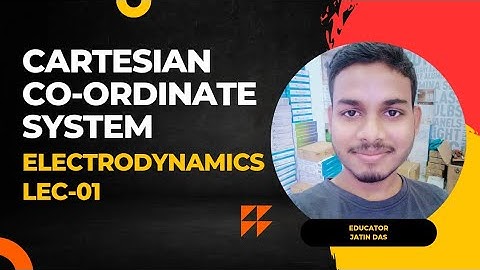 Electrodynamics lec-01 | Electromagnetic Theory | Cartesian Coordinate System | csir net | iit jam