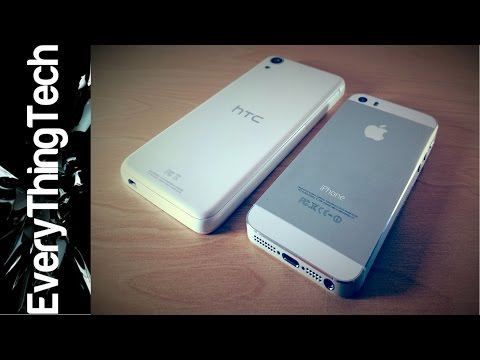 HTC Desire 626s vs iPhone 5S!