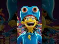 The humanoid opens #satisfying  #shrots  #animation  #asmr  #cgi  #ai