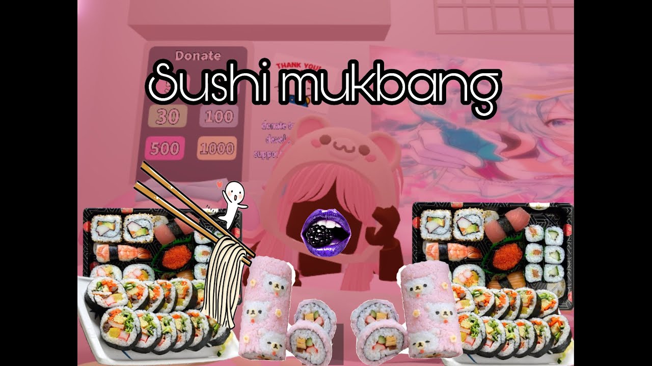 Eating sushi at a fancy sushi place 😁 YouTube