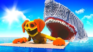 DogDay Gets Eaten by a Megalodon!  Teardown Mods