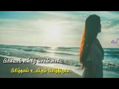 Pirivom Endru Sonnaye Whatsapp Status