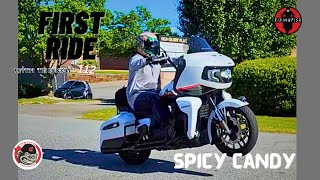 First Ride on SPICY CANDY |  @Indian_Motorcycle WITH @m3madmonkeymotorsports719 BIG BORE 112!