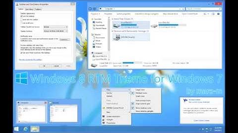 Best Windows 8 RTM Theme For Windows 7 *NEW*
