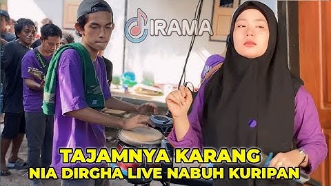 NIA DIRGHA ENAK SEKALI DIDENGAR SUARA MERDUNYA | TERBARU TAJAMNYA KARANG MUSIK JALANAN IRAMA DOPANG