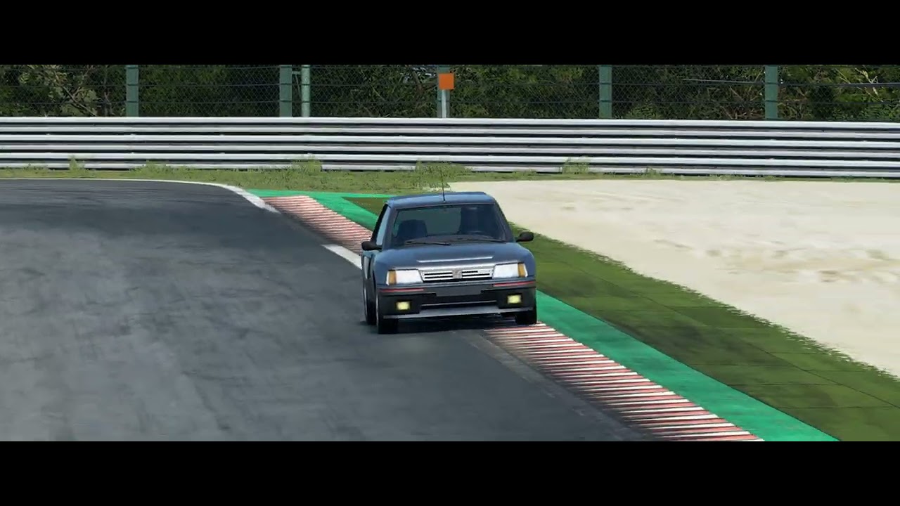 Peugeot 205 T16 - Suzuka short West tv cam