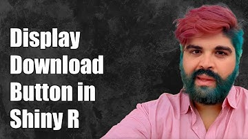 Display Download Button in Shiny R When Output Appears in Main Panel