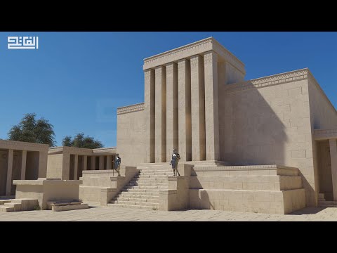 معبد بران عرش الملكة بلقيس اليمن     