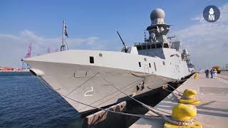 Qatar's Al Zubarah-class corvette Damsah at DIMDEX 2024