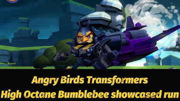 🦝Angry Birds Transformers High Octane Bumblebee showcased run🦝