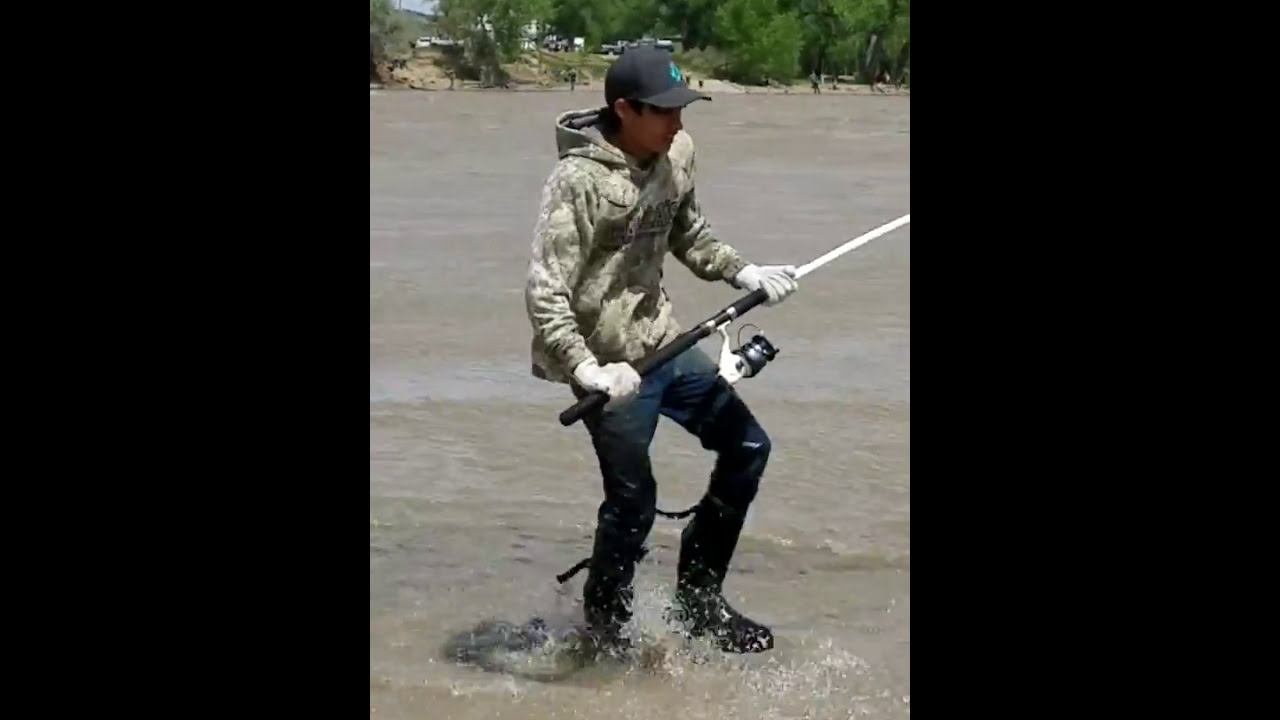 paddle fishing intake glendive Mt YouTube