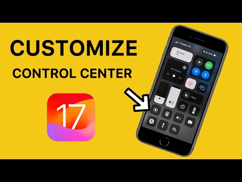 How to Customize Control Center in iOS 17 / iPadOS 17!