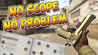 CS:GO - Bloodhound Mission - No Scope, No Problem - 60 Deagle Kills in DM