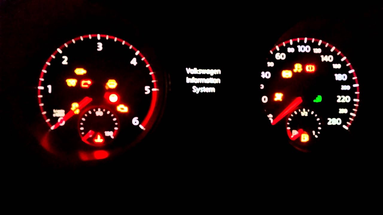 Golf 6 needle sweep, indicator celebration YouTube