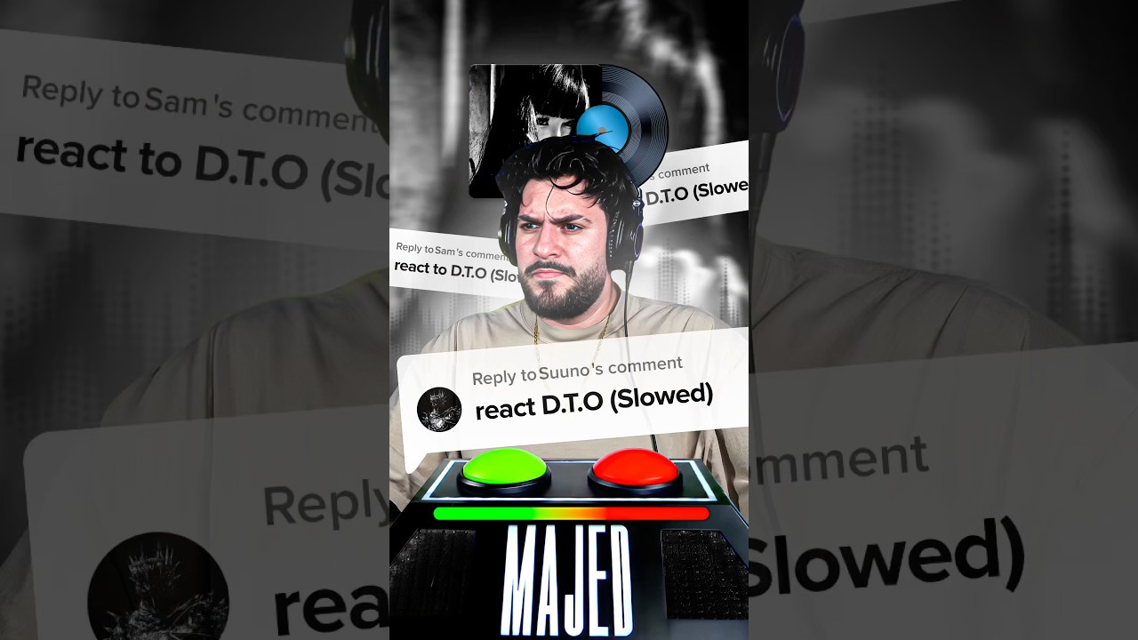 Majed reacts to D.T.O by DudePlaya
