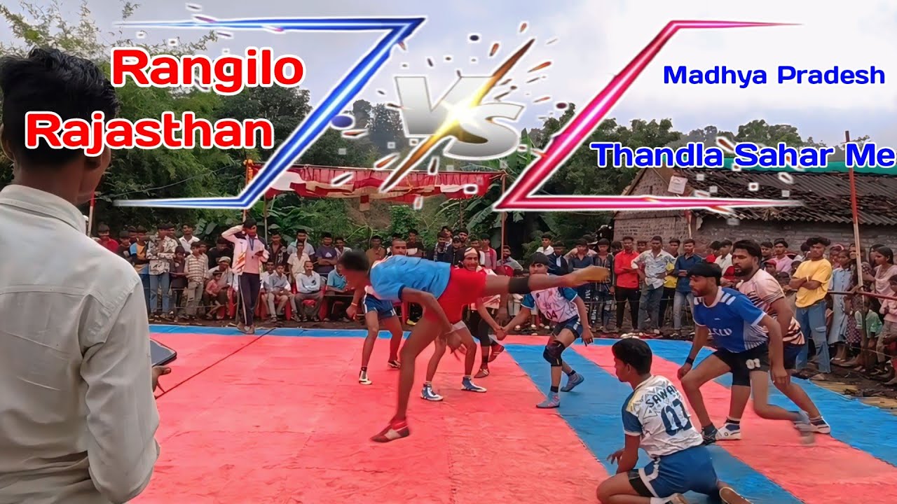 Rajisthan Vs Thandla Sahar me ? Fainal Kabaddi Viral Videos Kabaddi Mukabla Video Rajisthan Kabaddi