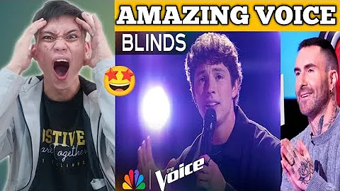 Britton Moore Wins a Four-Chair Turn With Coldplay's "Yellow" | The Voice Blind Auditions | NBC | RV