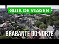 Brabante do Norte, Holanda | Cidade de Eindhoven, Tilburg, Breda, Helmond | Drone 4k vídeo