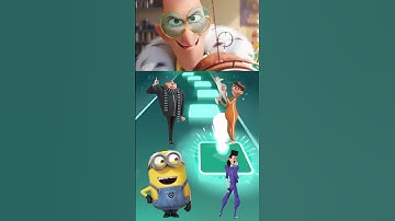 Despicable me 4 – Felonious  Gru 🆚 Vector 🆚 Dave  🆚 Balthazar Bratt – Tiles Hop EDM Rush