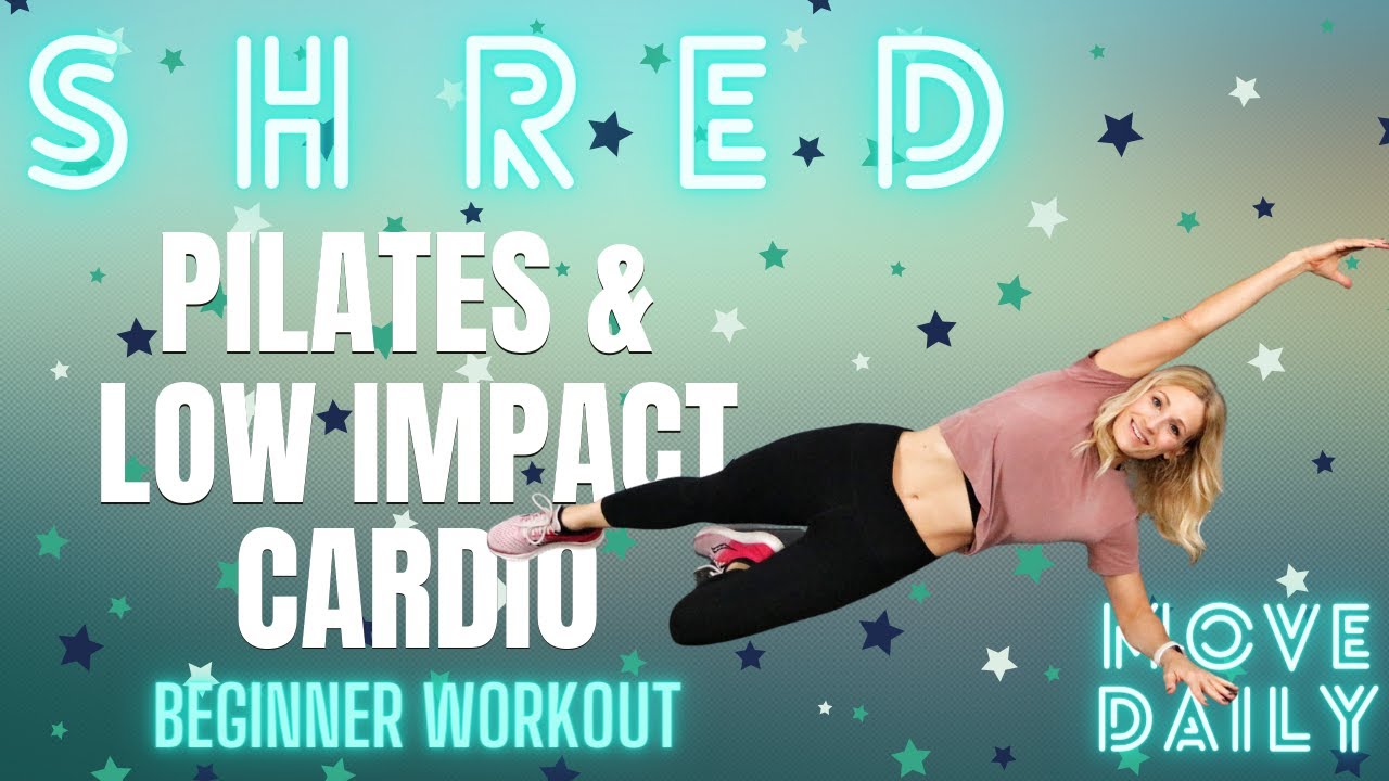 30 Minute Beginner Pilates and Low Impact Cardio | Home Workout for ...