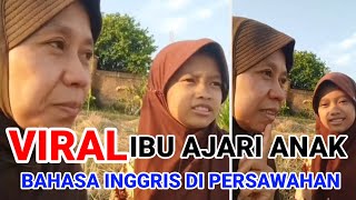 Viral di tiktok ibu ajari anak bahasa Inggris ternyata seorang guru