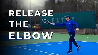 This elbow trick will fix your forehand!