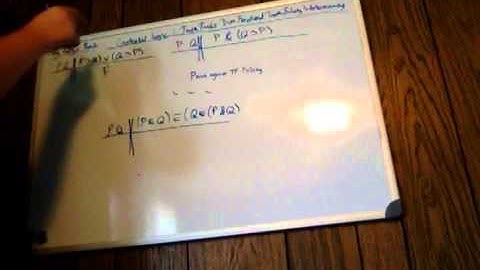 Sentential Logic (7): Truth Tables; Truth, Falsity, etc