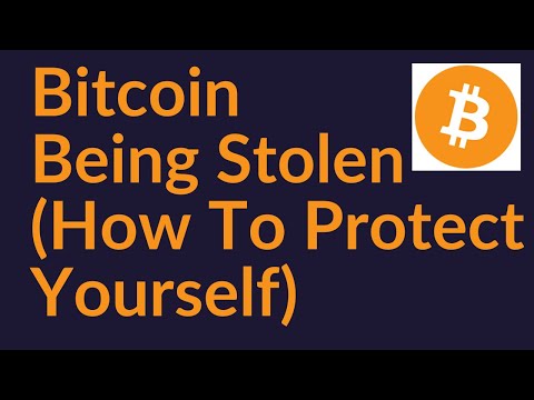 Bitcoin Being Stolen (Never, Ever Do This)