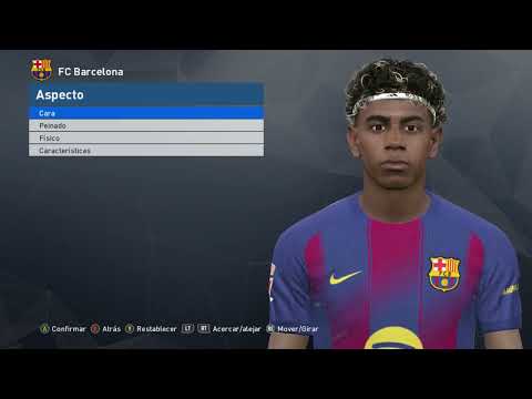 Nueva Face De Lamine Yamal Para Pes 17