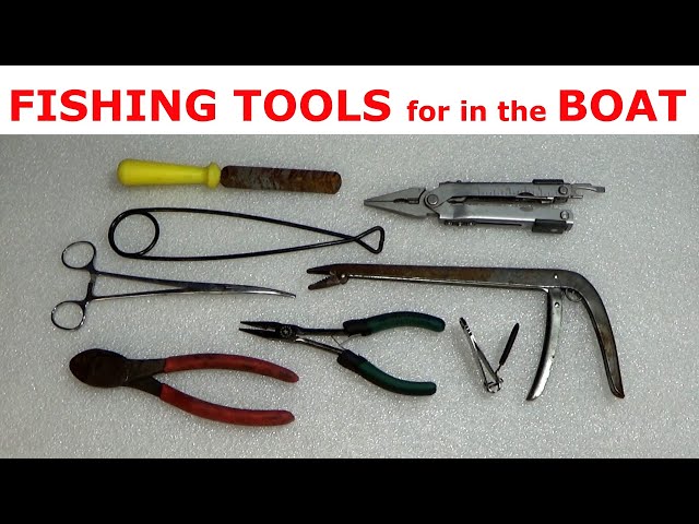 TOOLS FOR REMOVING HOOKS FROM A FISH 
