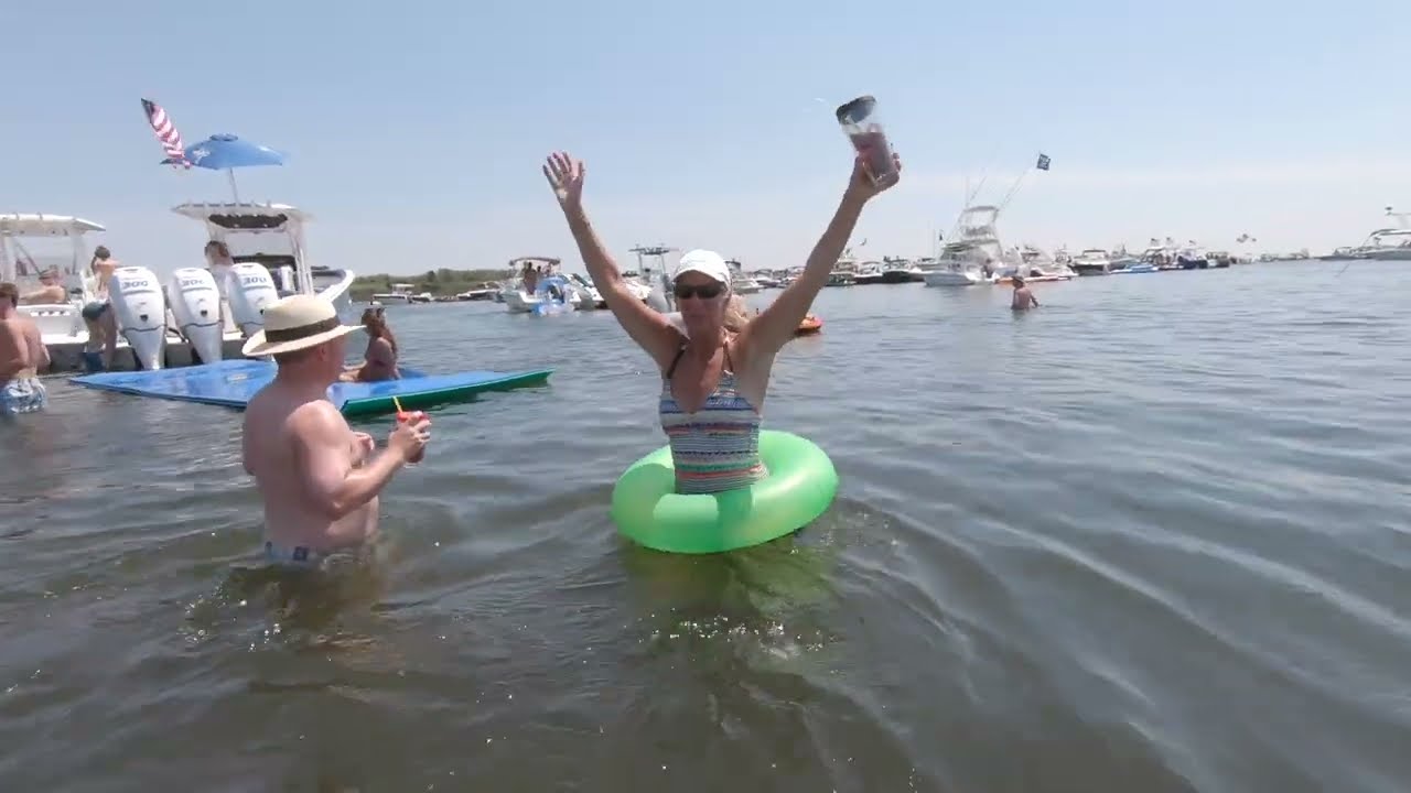 2022 Floats and Boats. Tices Shoal NJ YouTube
