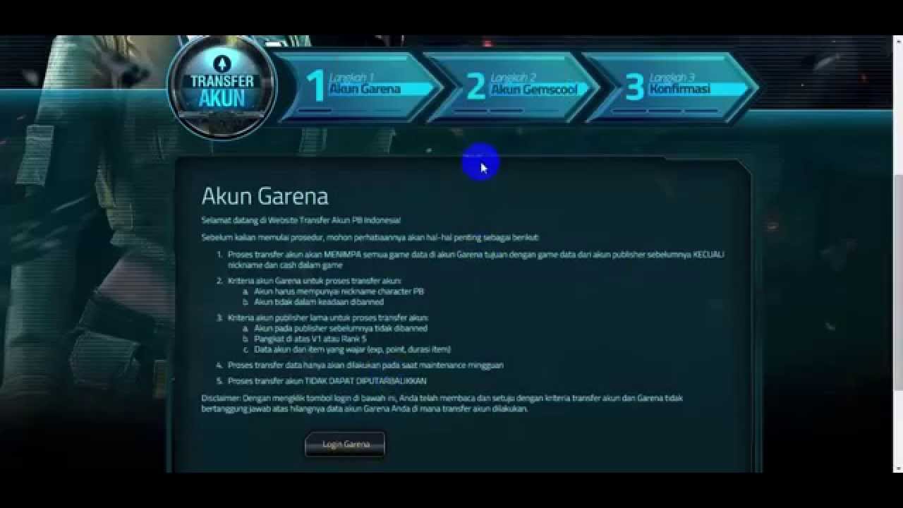 Cara Transfer Id Gemscool Ke Garena Gudang Materi Online