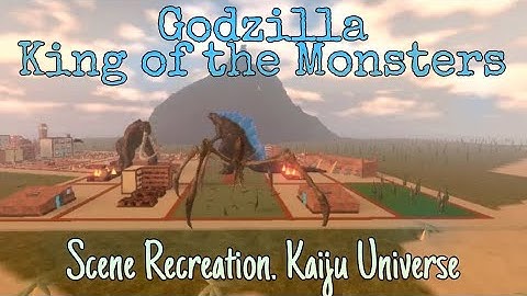 Godzilla KOTM Ending Scene Recreation - Kaiju Universe | 100 Subscribers Special