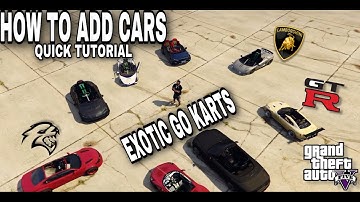 Adding Go Karts To GTA 5 RP (FiveM) | How To Add DLC Cars To FiveM Server | Rockstar Editor