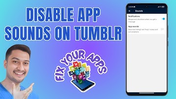 How to Disable App Sounds on Tumblr