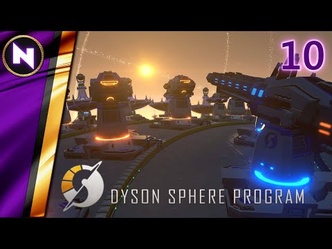 Fixing Power Problems with Rail-Guns | #10 | Dyson Sphere Program | Lets Play/Walkthrough