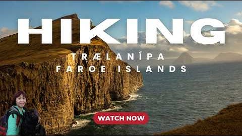 Hiking to Trælanípa | The Floating Lake & Stunning Cliffs of the Faroe Islands 4K