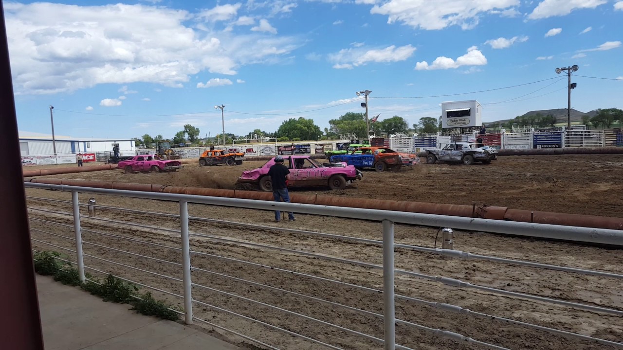 Bowman ND Demolition Derby 2017 Heat 1 YouTube