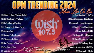 Best Of Wish 107.5 Songs New Playlist 2024📀Dilaw, KZ Tandingan🚍 Music Live On Bus