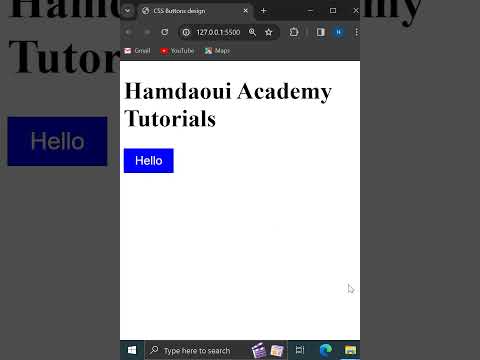 Css button design 2